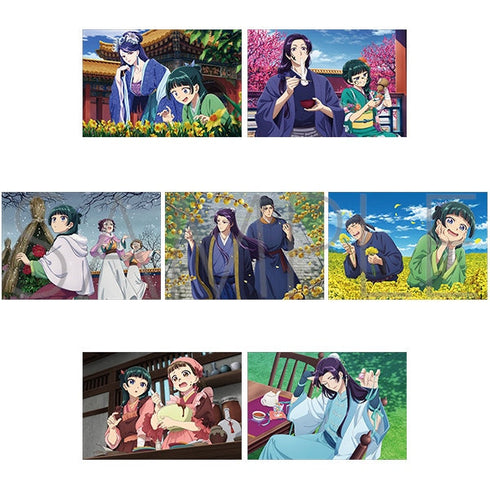 『薬屋のひとりごと』ポストカードセットvol.2(水仙、正月、寒牡丹、蝋梅、菜の花、バレンタイン、ホワイトデー)